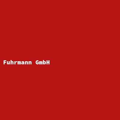 Hersteller: Fuhrmann GmbH
