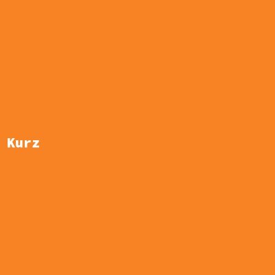 Hersteller: Kurz