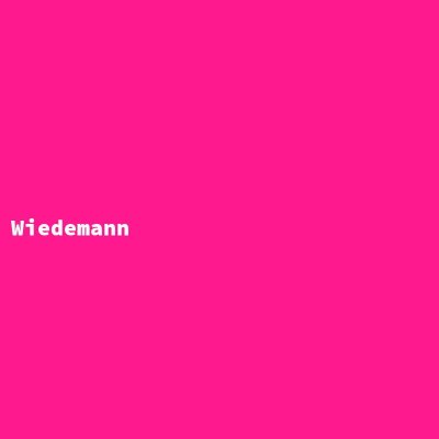 Hersteller: Wiedemann
