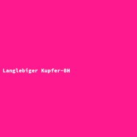 Langlebiger Kupfer-BH