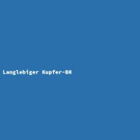 Langlebiger Kupfer-BH