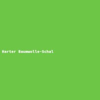 Harter Baumwolle-Schal