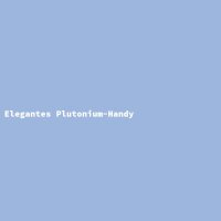 Elegantes Plutonium-Handy