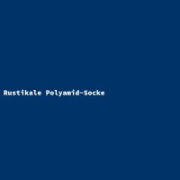 Rustikale Polyamid-Socke