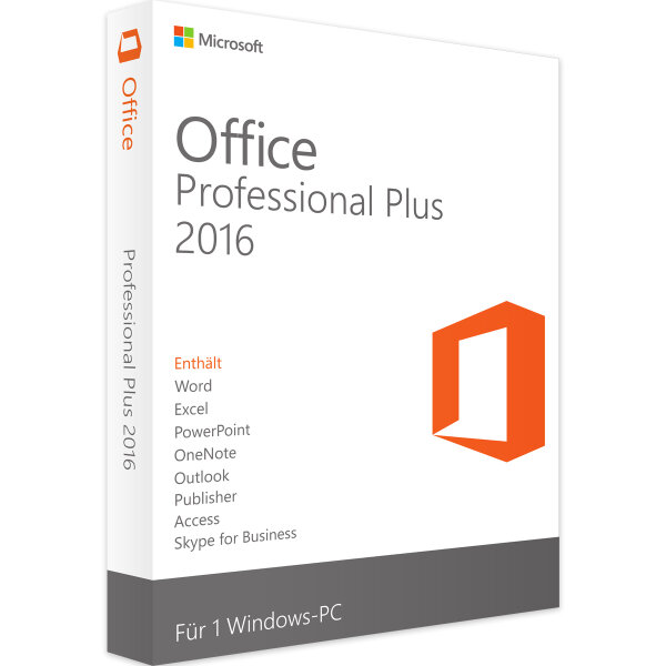 Office 2016 Professional Plus - Accont Bind