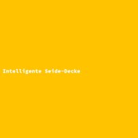 Intelligente Seide-Decke