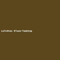 Leichtes Eisen-Tanktop