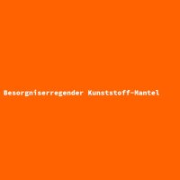 Besorgniserregender Kunststoff-Mantel