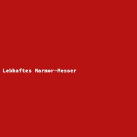 Lebhaftes Marmor-Messer