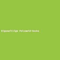 Eigenwillige Polyamid-Socke