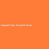 Eigenwillige Polyamid-Socke