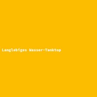 Langlebiges Wasser-Tanktop