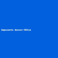 Imposante Wasser-M&uuml;tze